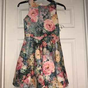 kids floral print dress